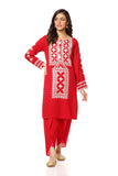 1 Piece Lawn Karandi Top (CR2718)