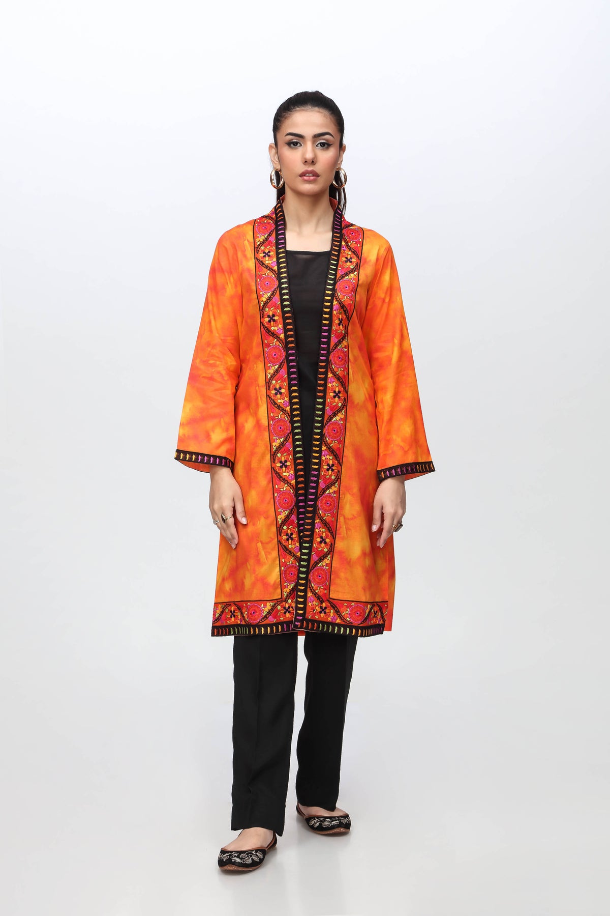 1 Piece Printed Lawn Shrug (CR3198)