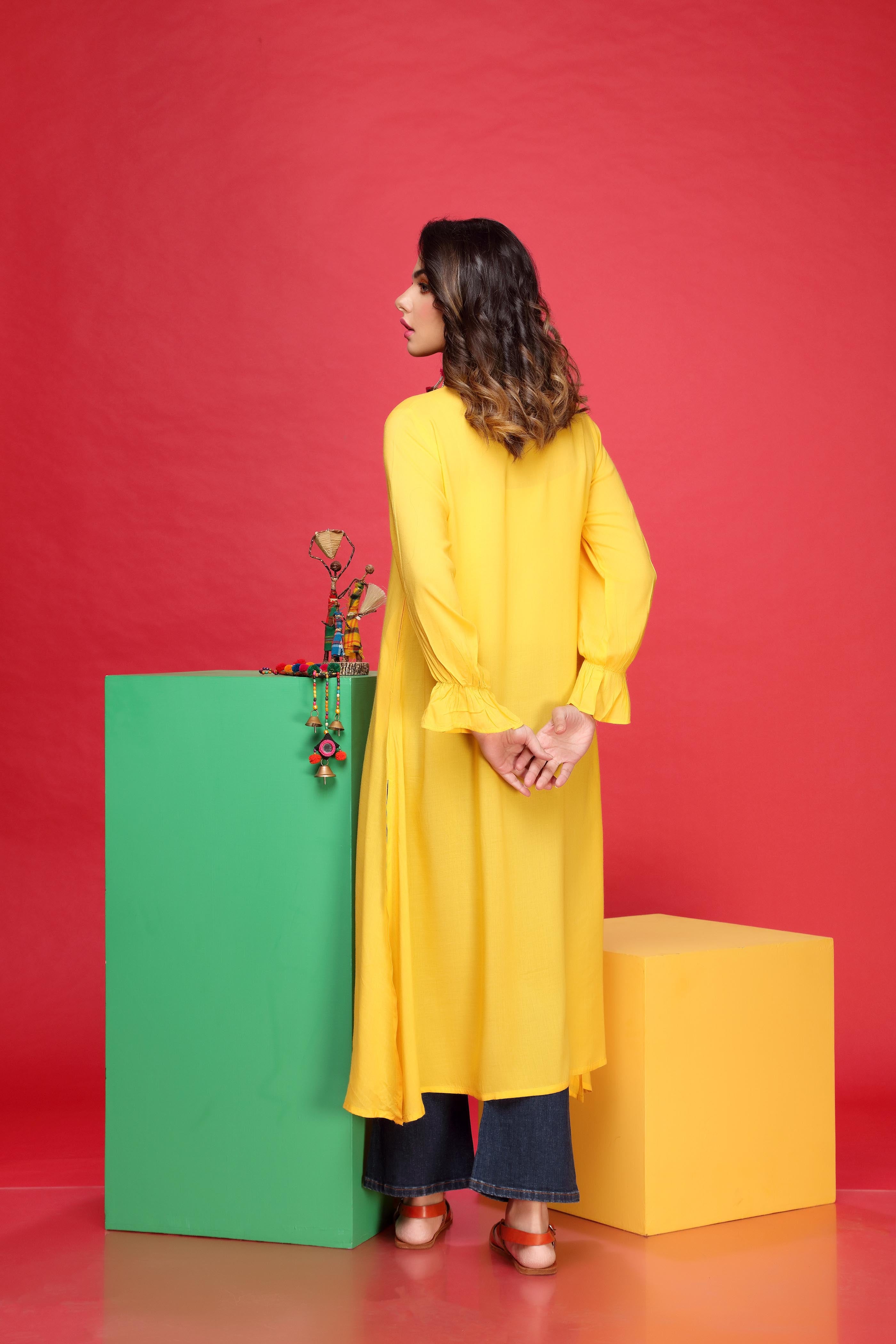 1 Piece Arabic Lawn Top (NR0347)