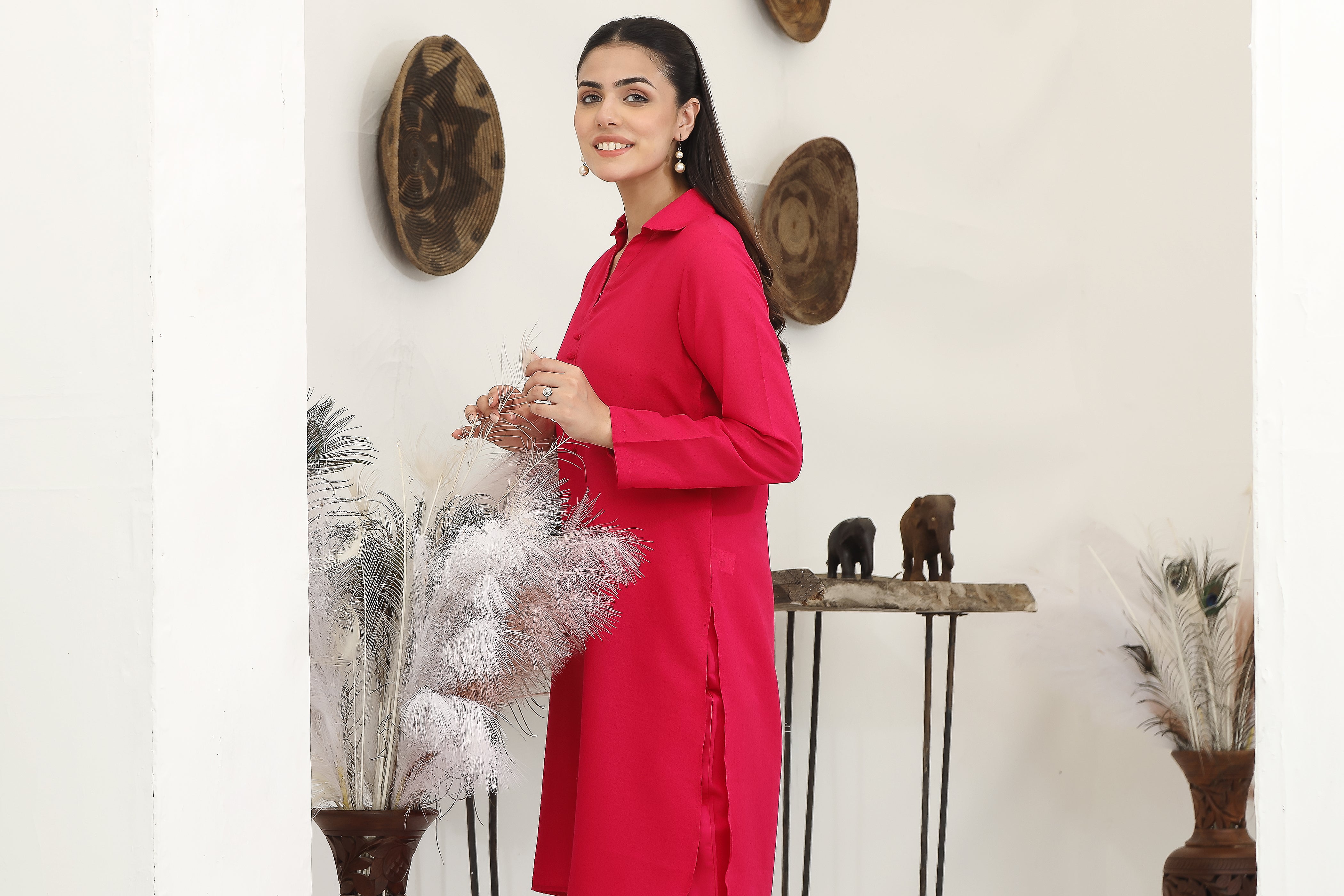 2 Piece Lawn Karandi Suit (NR0397)