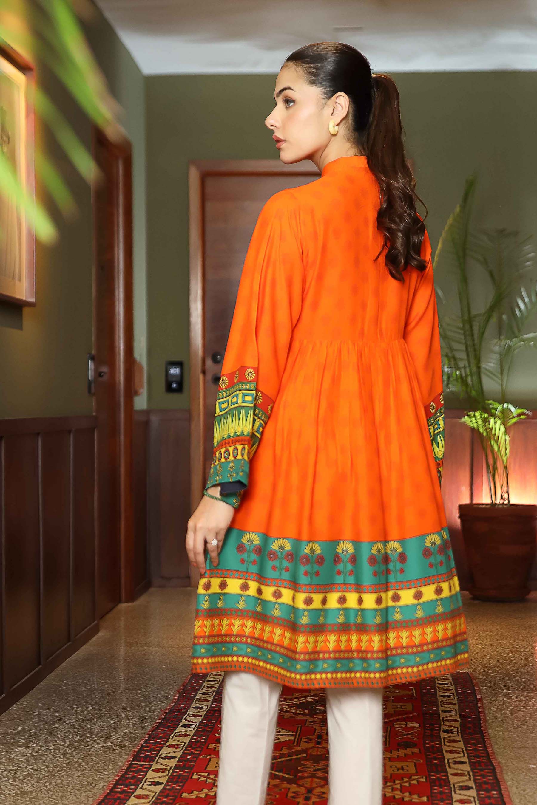 1 Piece Linen Frock (TR1052)