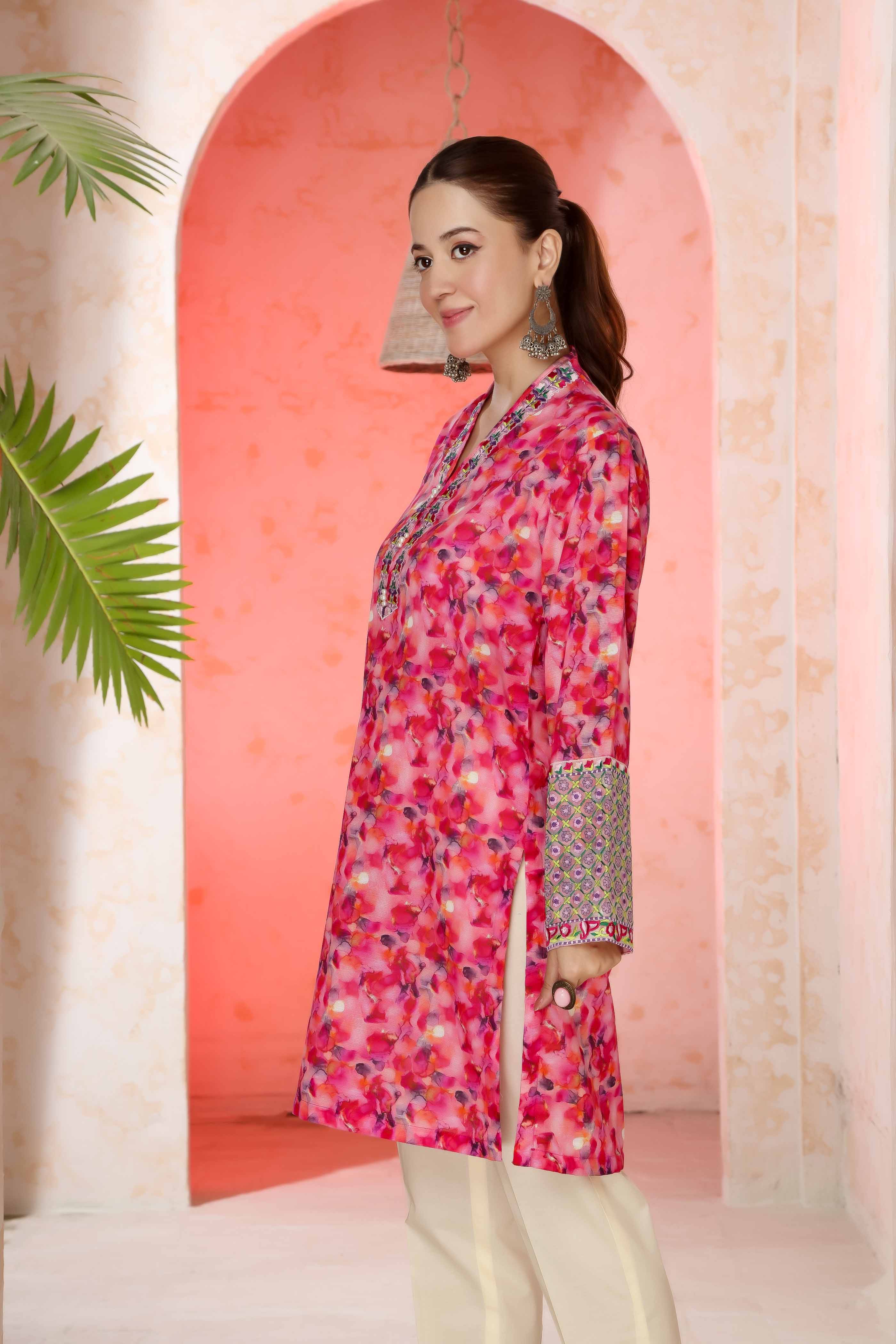 1 Piece Khaddar Top (TR1057)