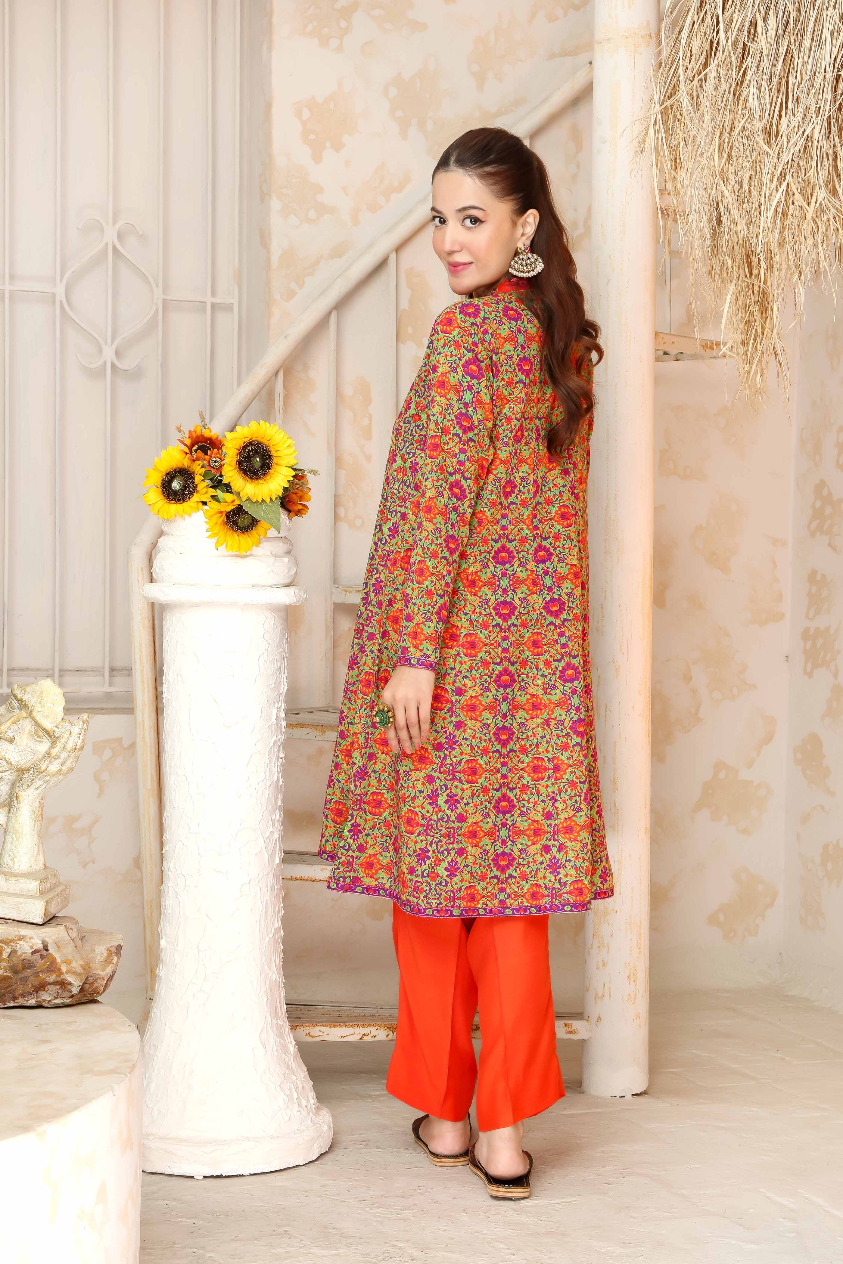 1 Piece Khaddar Frock (TR1067)