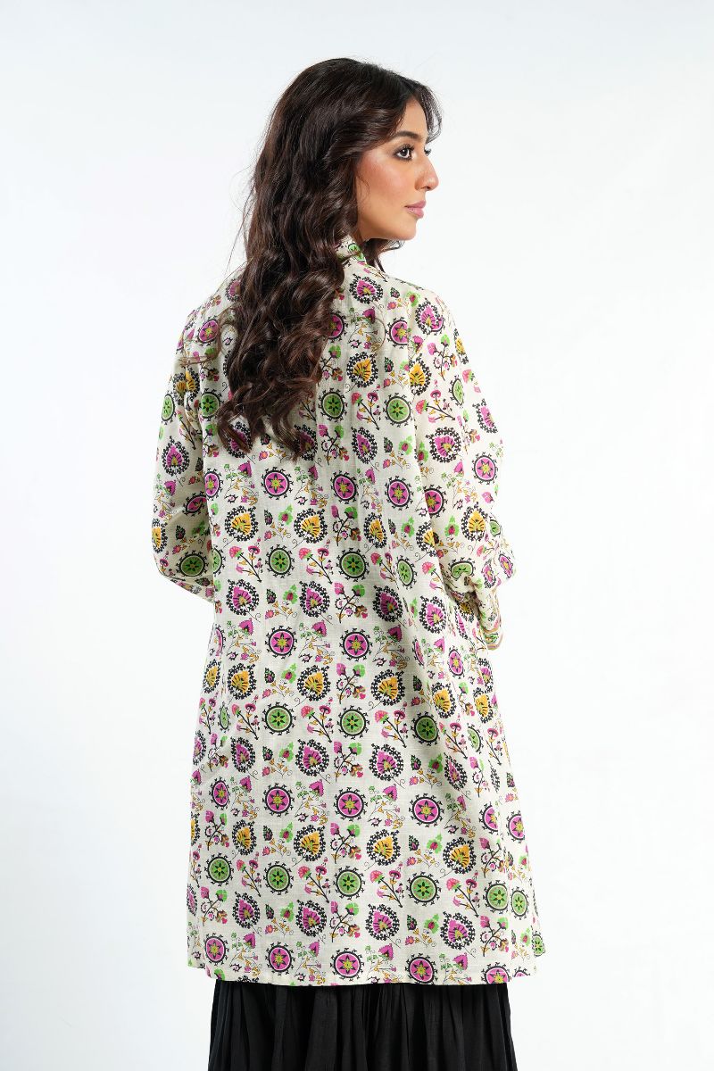 1 Piece Printed Lawn Shrug (TR0601)