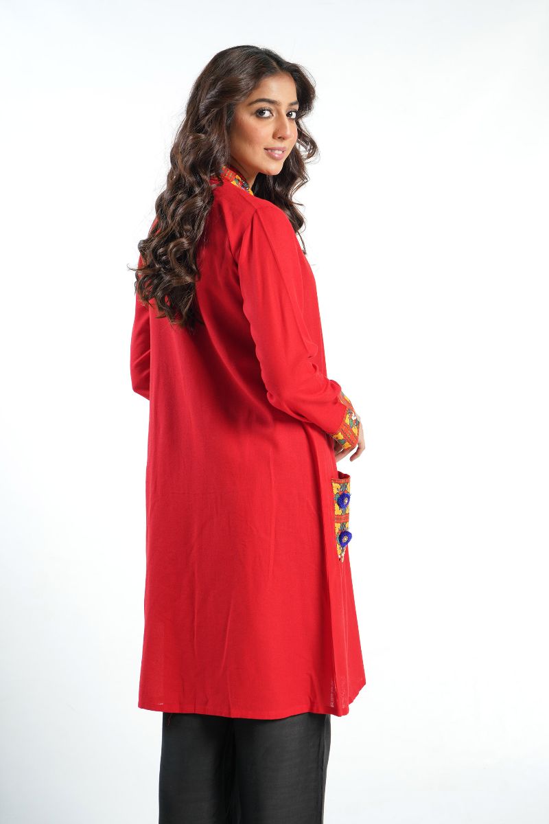 Lawn Karandi Shrug (CR3027)