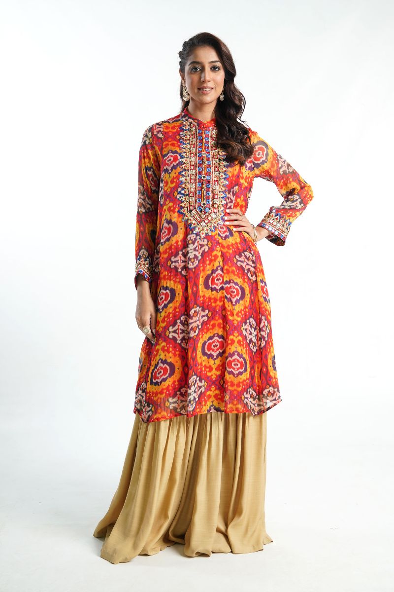1 Piece Pak Chiffon Frock (FR0771)