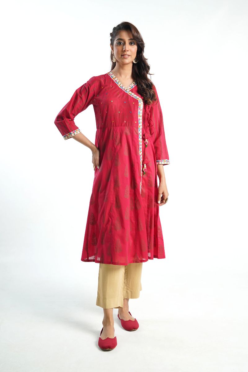 1 Piece Printed Lawn Frock (CR3053)