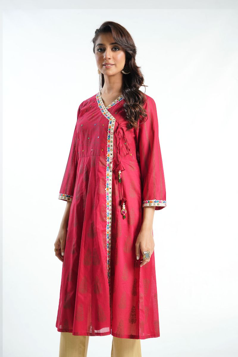 1 Piece Printed Lawn Frock (CR3053)