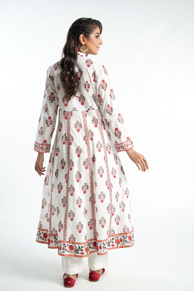 1 Piece Printed Lawn Frock (TR0918)