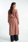1 Piece Printed Linen Shrug (TR0890)